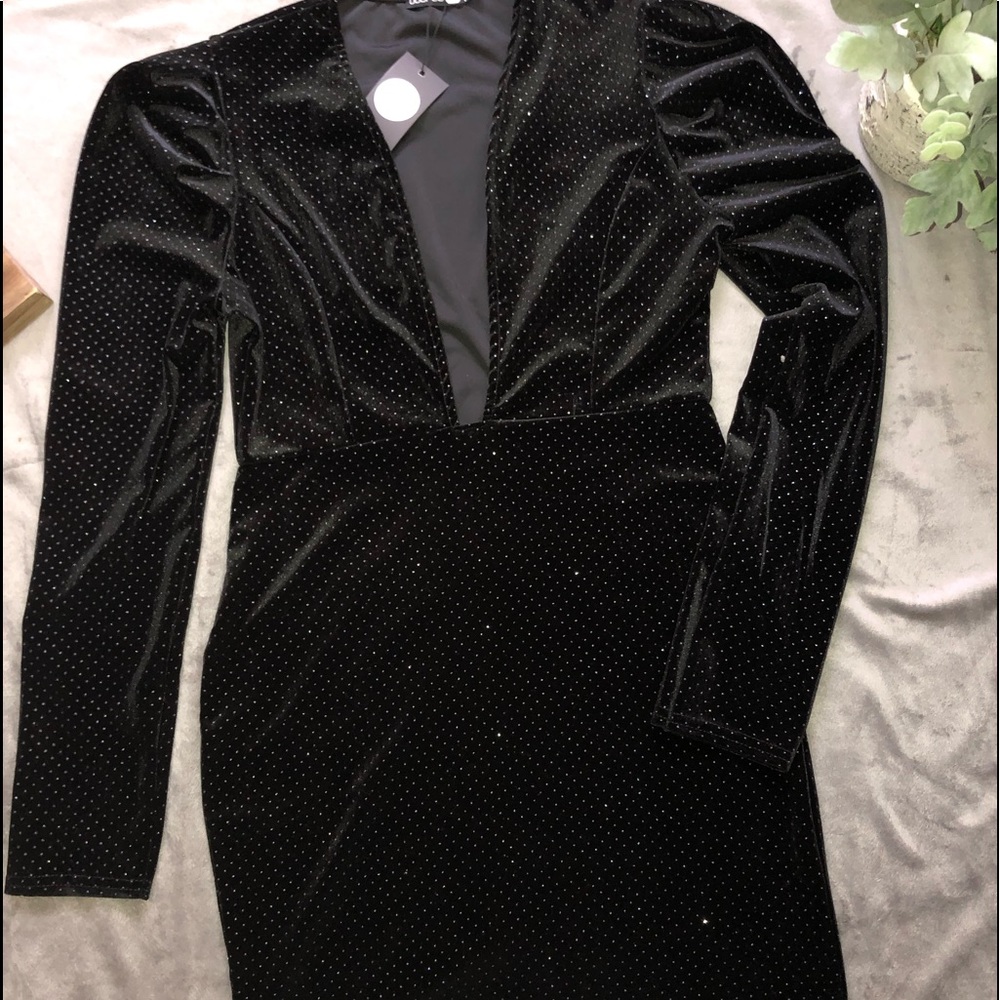Black party dress